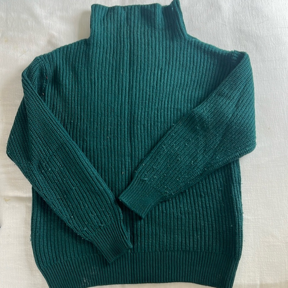 Aritzia teal sweater | M | Slight pilling